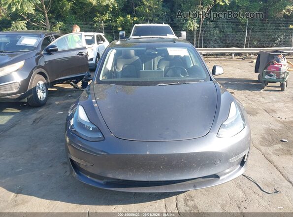 5YJ3E1EBXNF288939 2022 TESLA MODEL 3 Серый Вид щитка приборов
