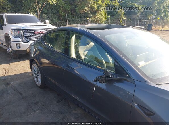 5YJ3E1EBXNF288939 2022 TESLA MODEL 3 Серый 