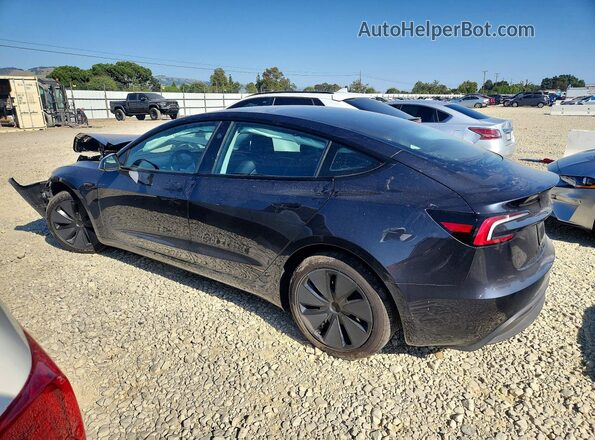 5YJ3E1EBXTF123647 2026 TESLA MODEL Серый Задняя левая четверть