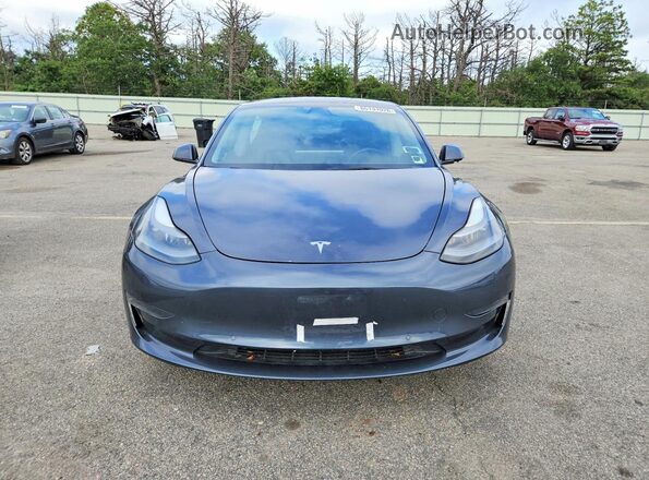 5YJ3E1EC1NF124701 2022 TESLA MODEL Charcoal Դիմացի տեսք