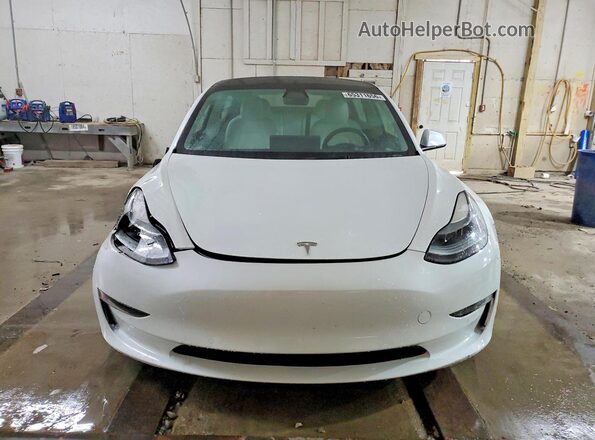 5YJ3E1EC5MF095993 2021 TESLA MODEL White Вид спереду