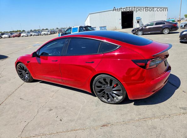 5YJ3E1EC5PF461178 2023 TESLA MODEL Red Tył lewy