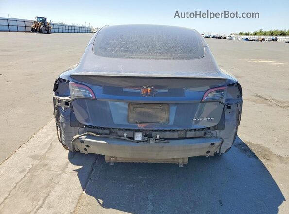 5YJ3E1EC5PF498229 2023 TESLA MODEL Серый Вид сзади