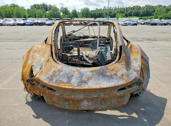 5YJ3E1ET0SF015318 2025 TESLA MODEL Burn Widok z tyłu