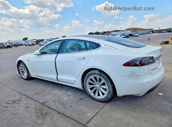 5YJSA1E19GF159236 2016 TESLA MODEL Белый Задняя левая четверть