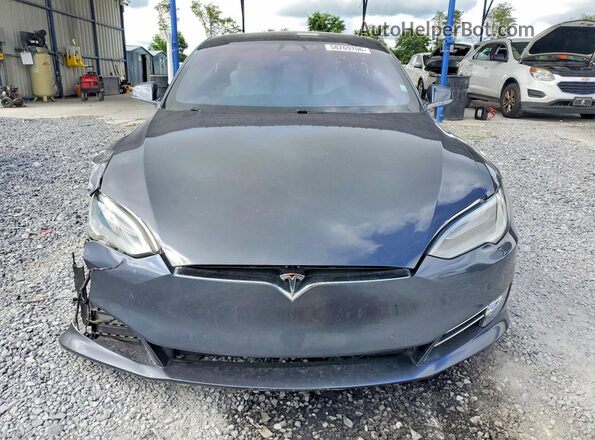 5YJSA1E23KF333674 2019 TESLA MODEL Серый Вид спереди