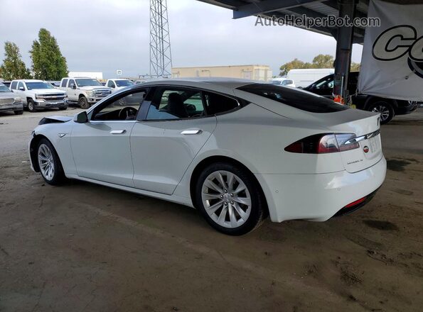 5YJSA1E25GF159582 2016 TESLA MODEL White უკანა მარცხენა