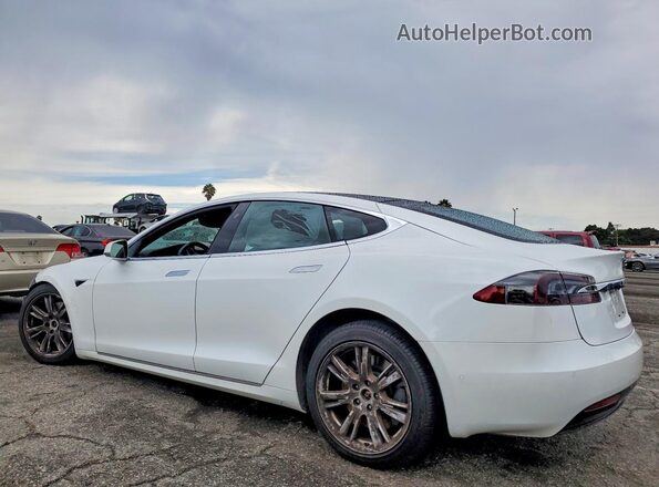 5YJSA1E2XMF423715 2021 TESLA MODEL White Задня ліва чверть