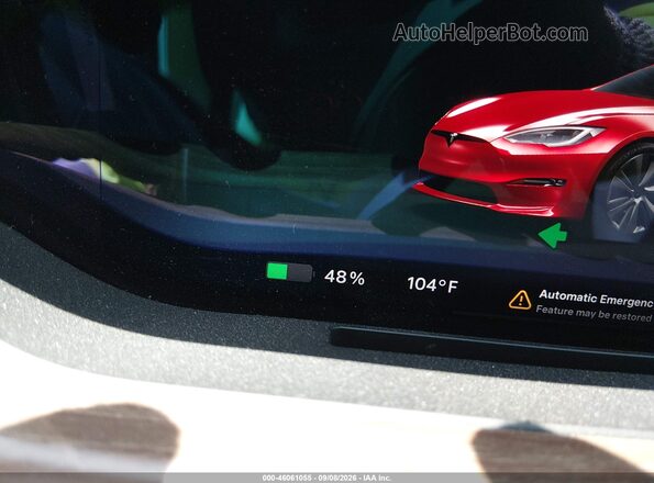 5YJSA1E50PF511784 2023 TESLA MODEL S Красный 