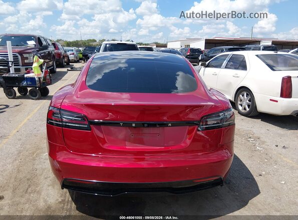 5YJSA1E50PF511784 2023 TESLA MODEL S Красный 