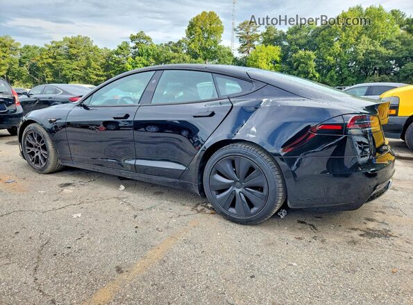 5YJSA1E50PF520419 2023 TESLA MODEL Черный Задняя левая четверть