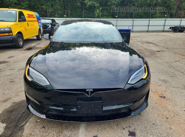 5YJSA1E50PF520419 2023 TESLA MODEL Черный Вид спереди