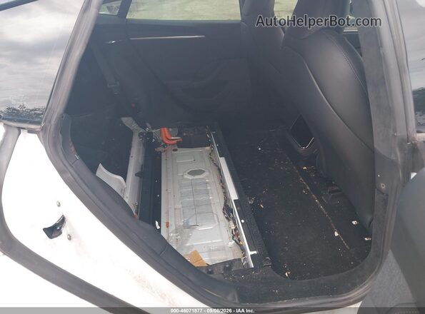 5YJSA1E51MF428201 2021 TESLA MODEL S White Widok naklejki z numerem VIN