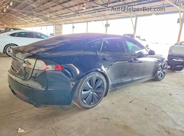5YJSA1E51MF453423 2021 TESLA MODEL Black უკანა მარჯვენა