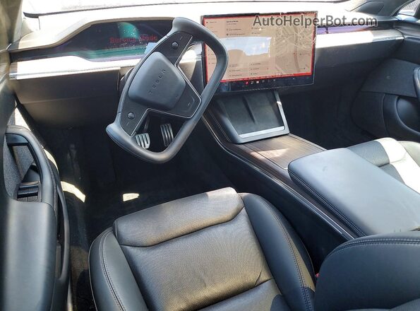 5YJSA1E53PF502948 2023 TESLA MODEL Black წინა პანელის ხედი