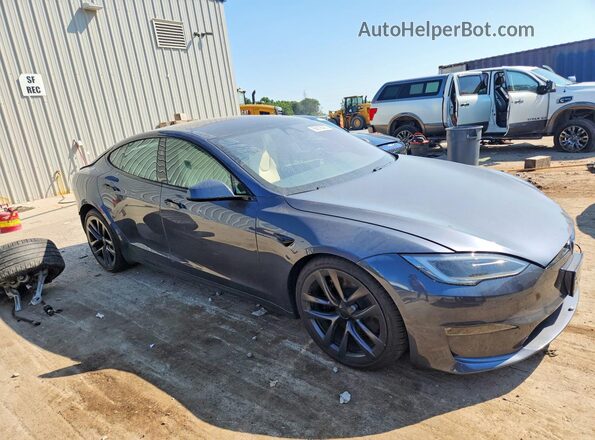 5YJSA1E54PF520164 2023 TESLA MODEL Gray Front right