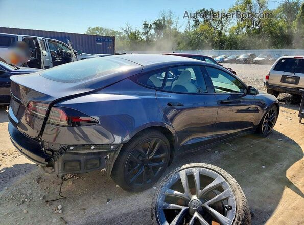 5YJSA1E54PF520164 2023 TESLA MODEL Gray Rear right