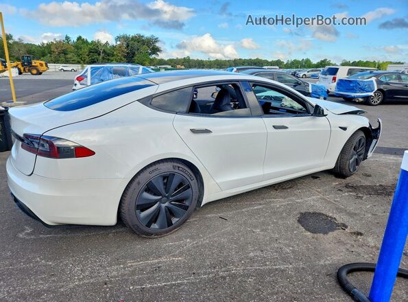 5YJSA1E59MF441973 2021 TESLA MODEL White Tył prawy