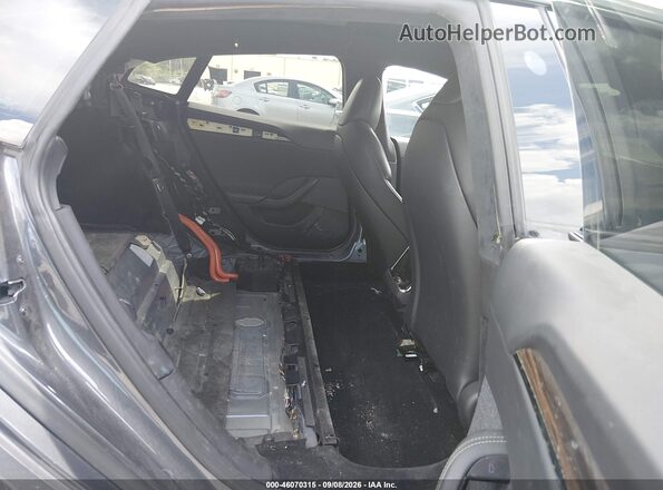 5YJSA1E5XMF428830 2021 TESLA MODEL S Gray Вид наклейки з VIN-кодом