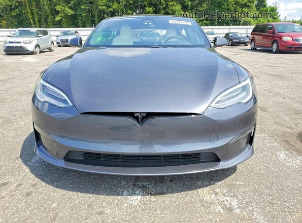 5YJSA1E5XMF451993 2021 TESLA MODEL Угольный Вид спереди