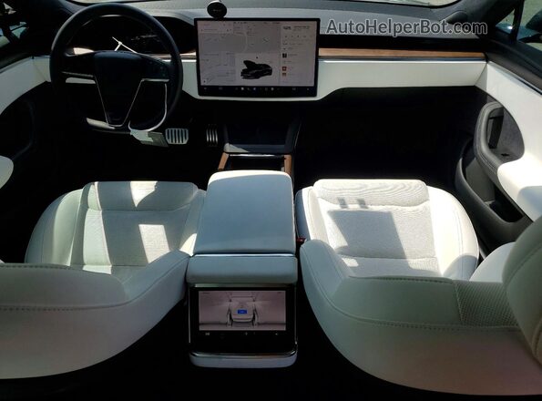 5YJSA1E5XMF451993 2021 TESLA MODEL Угольный Вид панели приборов