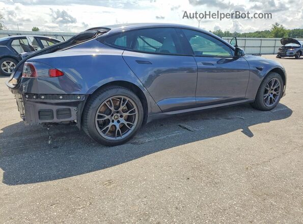 5YJSA1E5XMF451993 2021 TESLA MODEL Угольный Задняя правая четверть