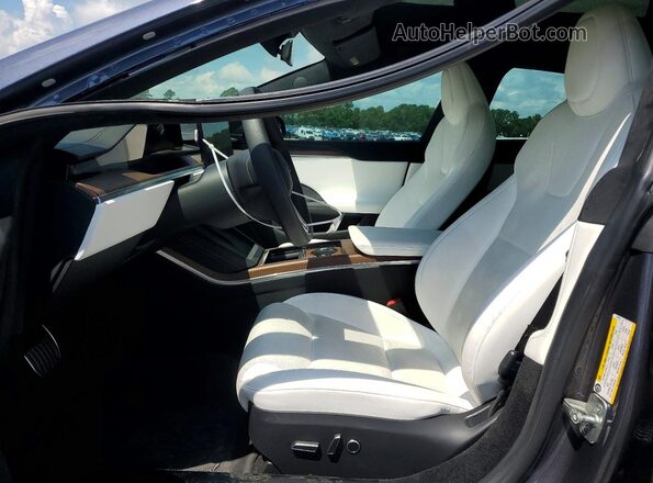 5YJSA1E5XMF451993 2021 TESLA MODEL Угольный Вид салона спереди
