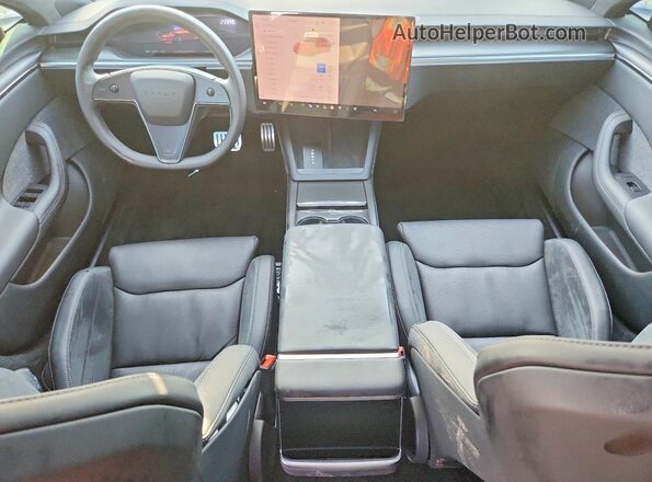 5YJSA1E61SF548456 2025 TESLA MODEL Red წინა პანელის ხედი