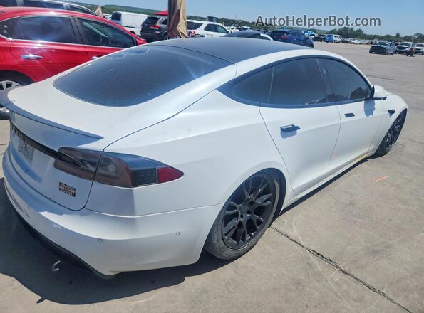 5YJSA1E64MF440271 2021 TESLA MODEL White Tył prawy