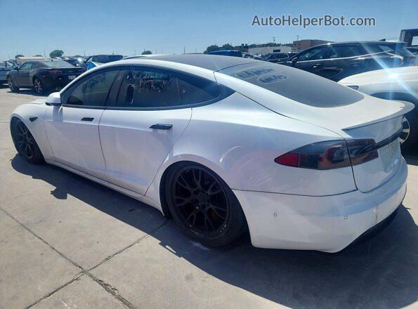 5YJSA1E64MF440271 2021 TESLA MODEL White Tył lewy