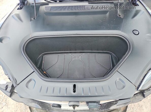 5YJSA1E65NF472969 2022 TESLA MODEL Charcoal Rear interior view
