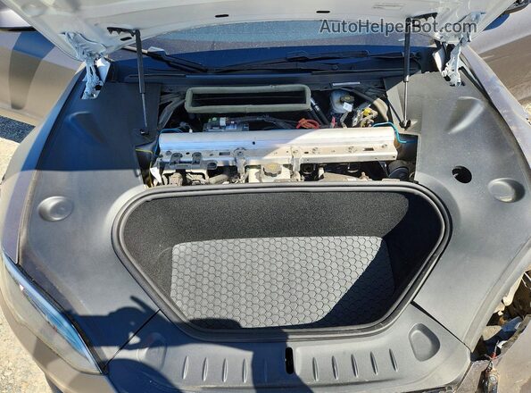 5YJSA1E67NF479342 2022 TESLA MODEL Gray Rear interior view