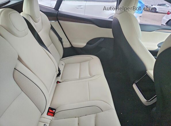 5YJSA1E68MF438636 2021 TESLA MODEL Black Вид задніх сидінь
