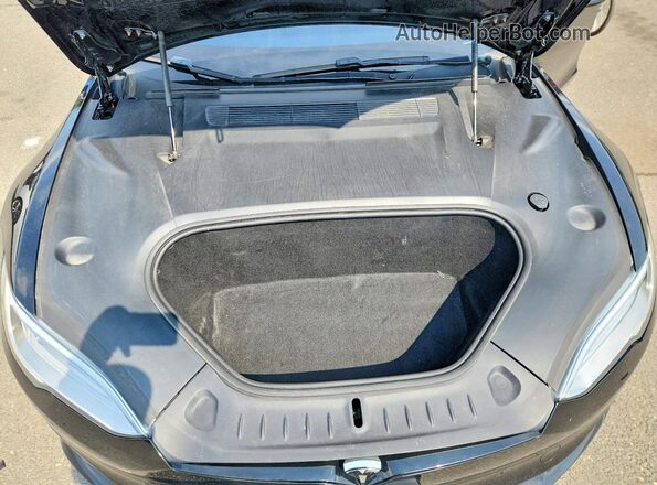 5YJSA1E6XMF433406 2021 TESLA MODEL Black Rear interior view