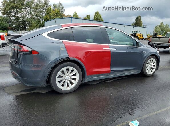 5YJXCAE24GF017840 2016 TESLA MODEL Угольный Задняя правая четверть