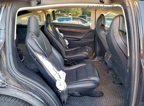 5YJXCBE21JF117889 2018 TESLA MODEL Black Vista de los asientos traseros
