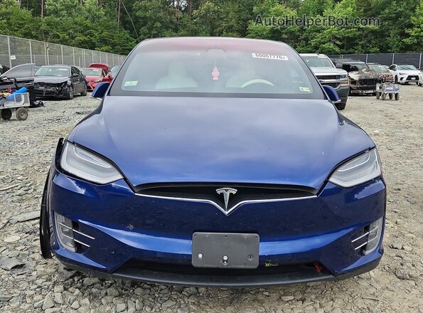 5YJXCDE28MF309925 2021 TESLA MODEL Синий Вид спереди