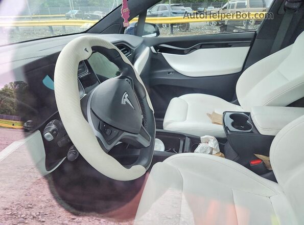 5YJXCDE28MF309925 2021 TESLA MODEL Синий Вид панели приборов