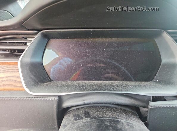 5YJXCDE2XLF219593 2020 TESLA MODEL Black Widok zestawu wskaźników