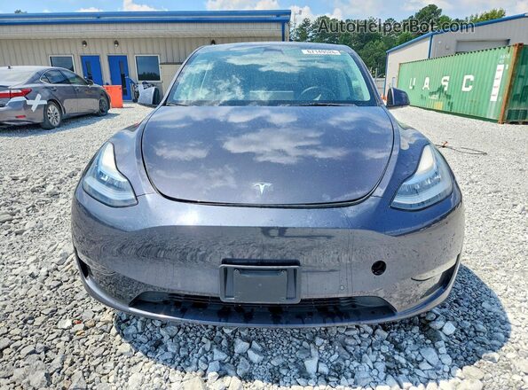 5YJYGAEE1MF243204 2021 TESLA MODEL Gray Front view