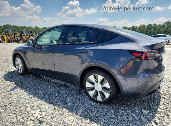 5YJYGAEE1MF243204 2021 TESLA MODEL Gray Rear left