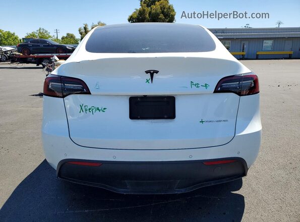 5YJYGAEE3MF228297 2021 TESLA MODEL White Vista trasera