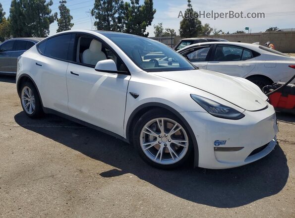 5YJYGAEE4MF189199 2021 TESLA MODEL White წინა მარჯვენა