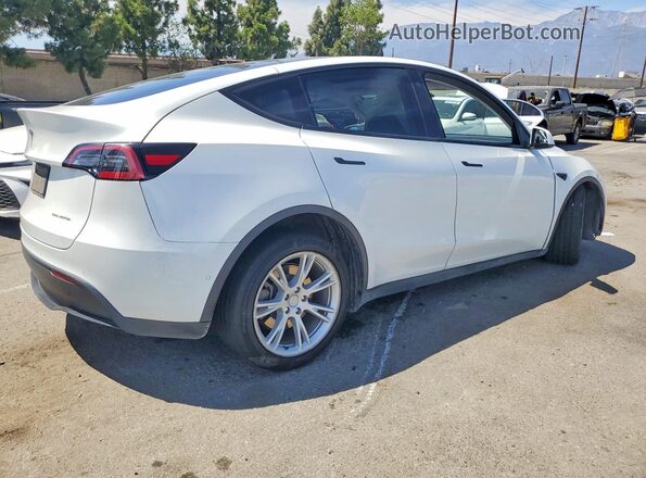 5YJYGAEE4MF189199 2021 TESLA MODEL White უკანა მარჯვენა