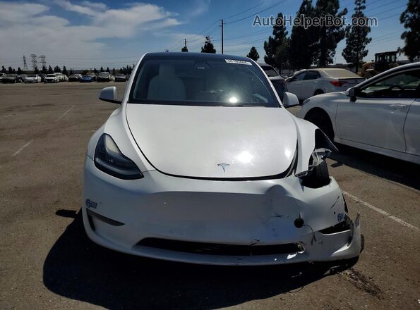 5YJYGAEE4MF189199 2021 TESLA MODEL White წინა ხედი