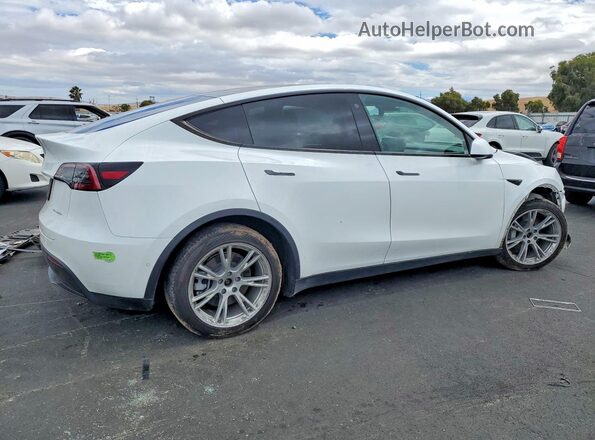 5YJYGAEE7MF214144 2021 TESLA MODEL White უკანა მარჯვენა
