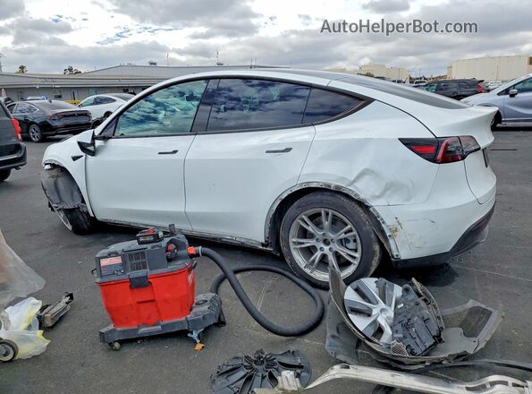 5YJYGAEE7MF214144 2021 TESLA MODEL White უკანა მარცხენა