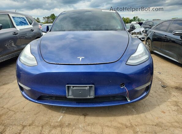 5YJYGDEE0LF045245 2020 TESLA MODEL Blue Vista frontal