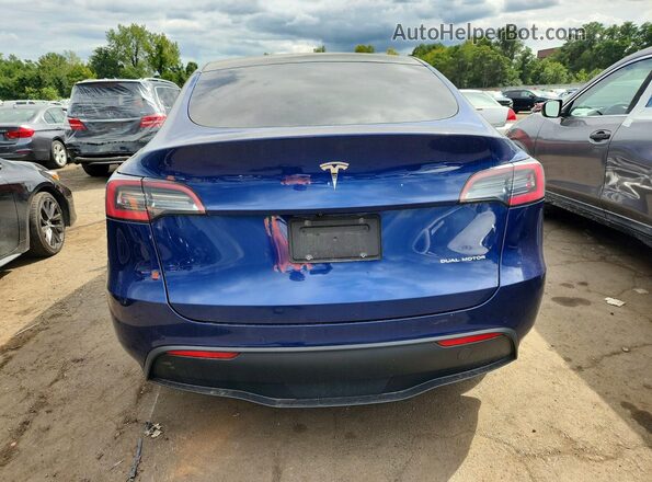 5YJYGDEE0LF045245 2020 TESLA MODEL Blue Vista trasera
