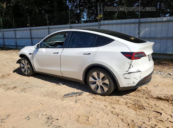 5YJYGDEE0MF144830 2021 TESLA MODEL White Trasero izquierdo